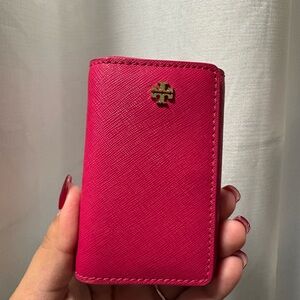 Tory Burch Fuchsia Card Holder